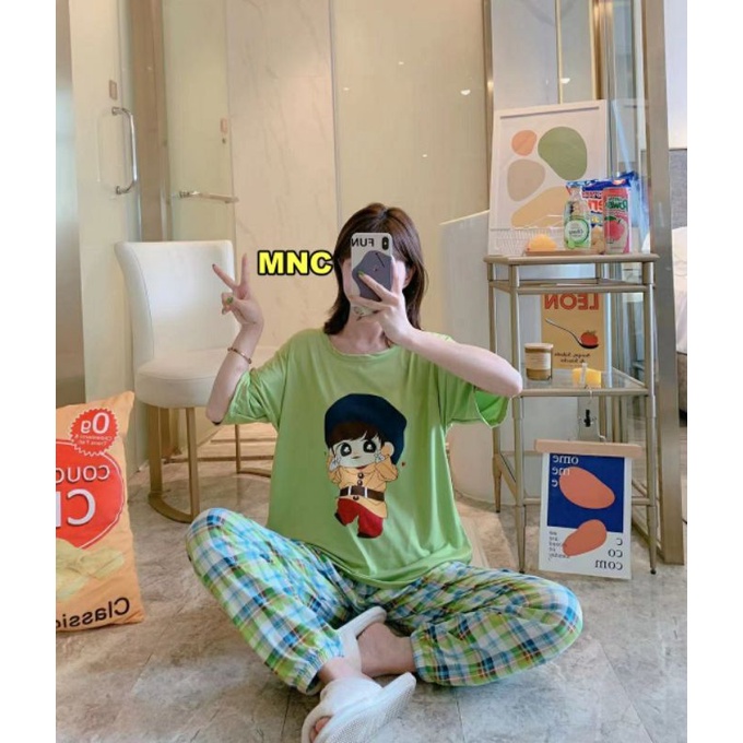 Setelan Piyama Jogger BTS