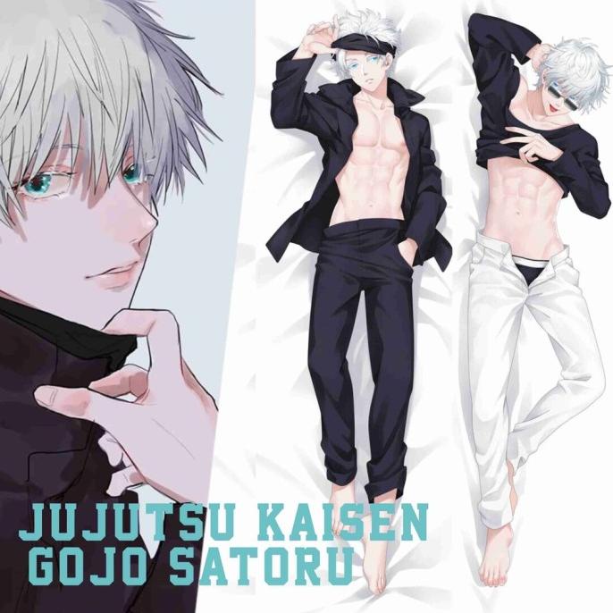 IT044 BAJU DAKIMAKURA SARUNG BANTAL GULING ANIME JUJUTSU KAISEN JJK GO SDFDS3155