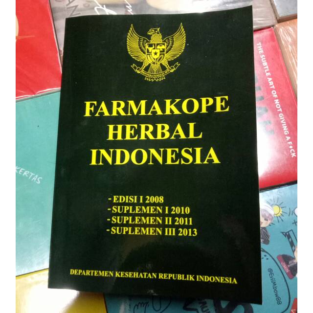 Farmakope Herbal Indonesia Beserta Suplemen I Ii Iii 2013 Shopee Indonesia