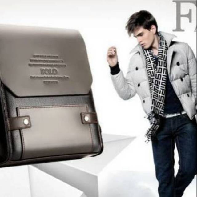 Tas selempang pria import polo Classic 501