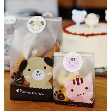 

PLASTIK BUNGKUS KUE ROTI COOKIES KADO PACKING LUCU BONEKA BAKING TOOL