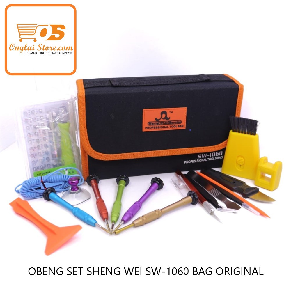 OBENG SET SHENG WEI SW-1060 BAG ORIGINAL