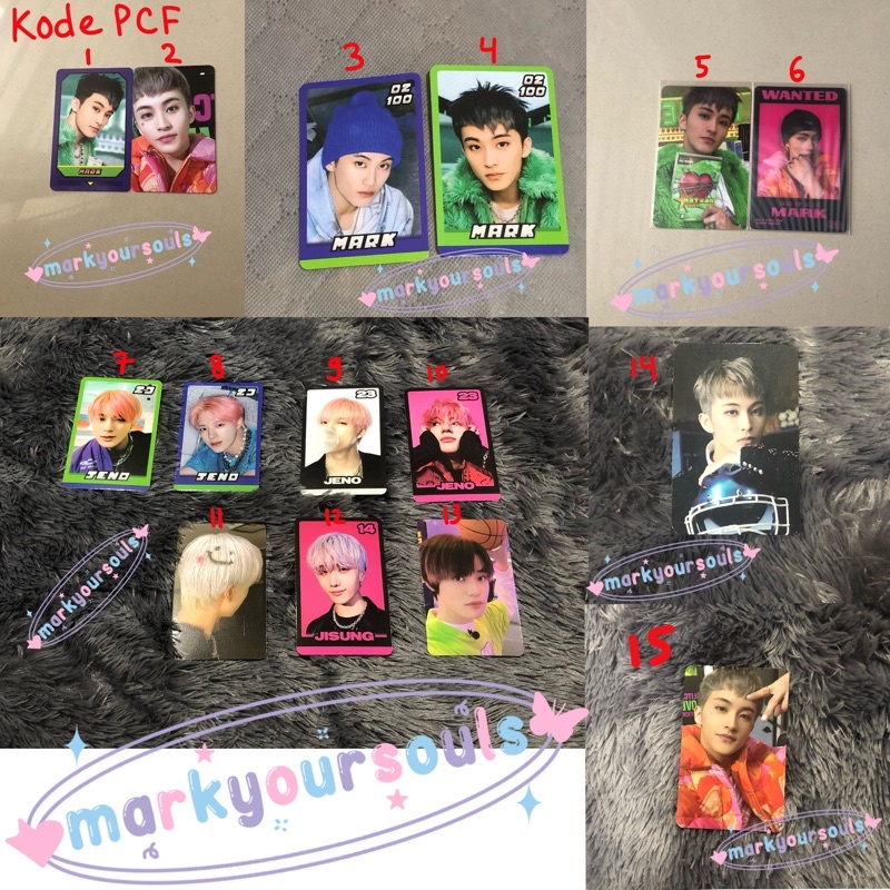 [READY STOCK PCF] PC Photocard Mark Lee NCT Dream Non Album Glitch Mode Pop up Store glimo Matching 