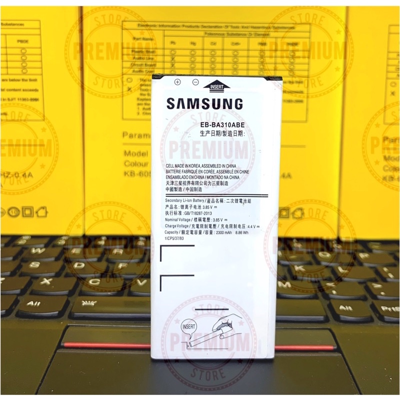 Batre Baterai Samsung Galaxy A3 2016 A310 A310F EB-BA310ABE