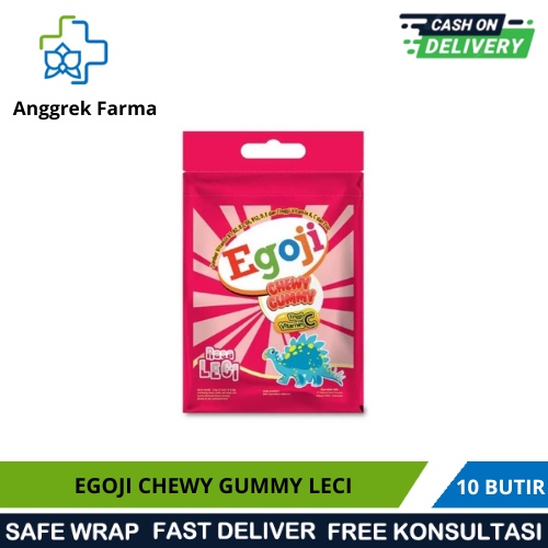 EGOJI CHEWY GUMMY LECI/VITAMIN GUMMY ANAK/VITAMIN UNTUK MEMENUHI KEBUTUHAN ANAK/VITAMIN GUMMY