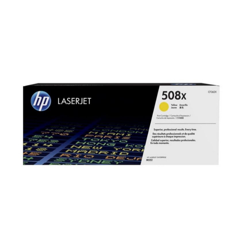 Toner HP LaserJet 508x yellow original