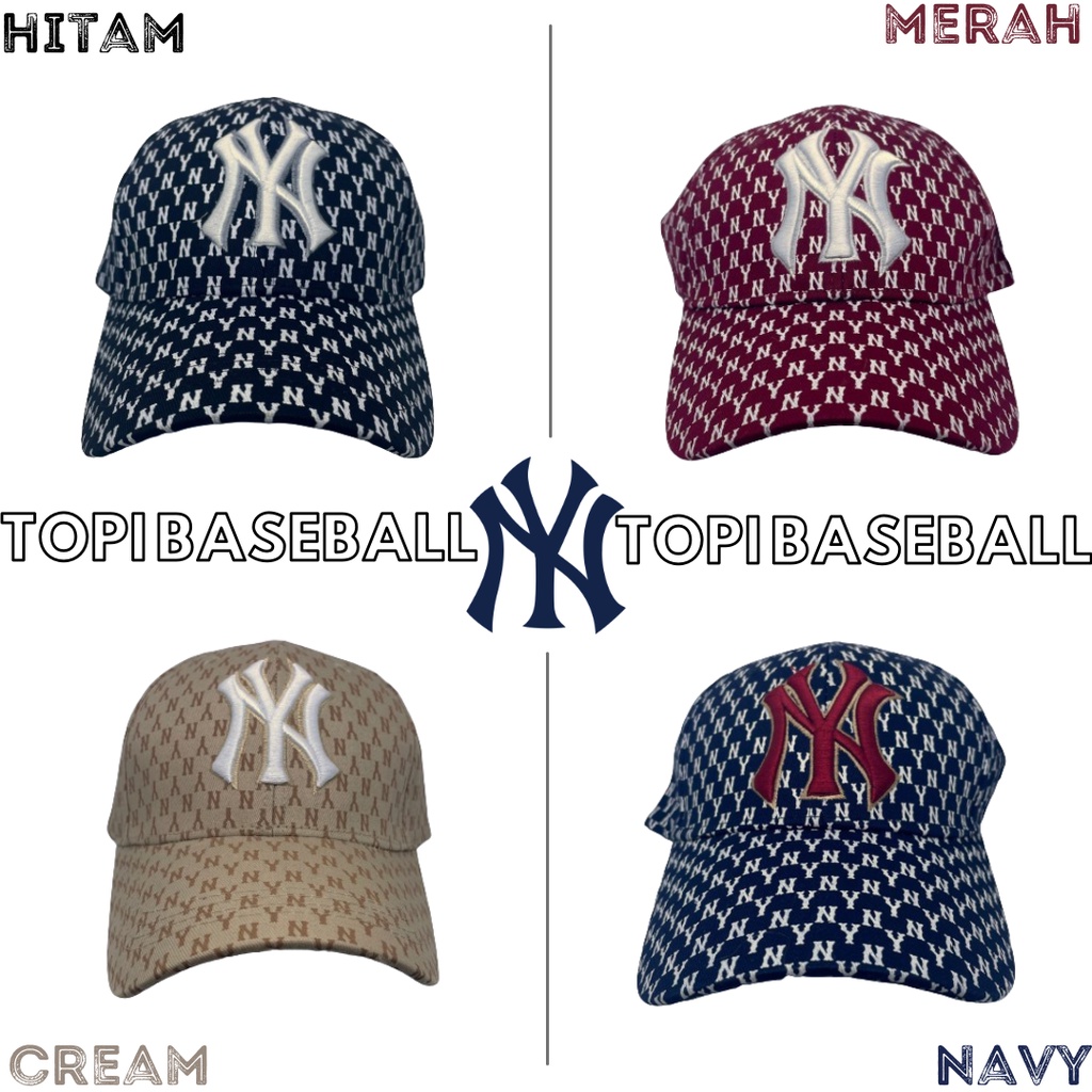 BUNDLE SET Waistbag MLB New York + Topi MLB NY / Tas Selempang Tas Pinggang MLB NY Cap