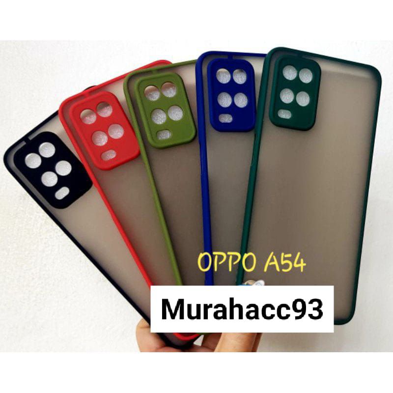 [MA] CASE BUMPER MY CHOICE OPPO A54 / OPPO A54 4G HYBRID MATTE MY CHOICE PELINDUNG CAMERA