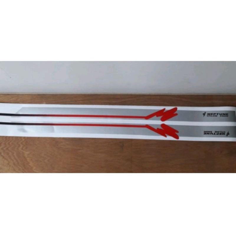 STIKER STICKER BODY BAK MOBIL MITSUBISHI T120SS PICK UP NEPTUNE STRYPING BODY SAMPING AST