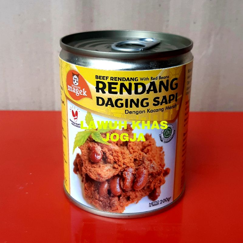 RENDANG DAGING sapi MAGEK 200g