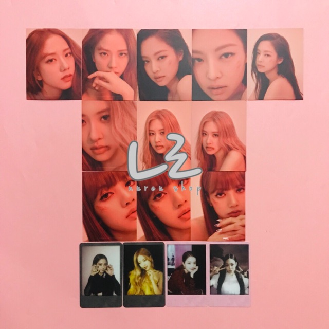 BLACKPINK - Kill This Love (Photocard / Polaroid : Jisoo Jennie Rose Lisa)