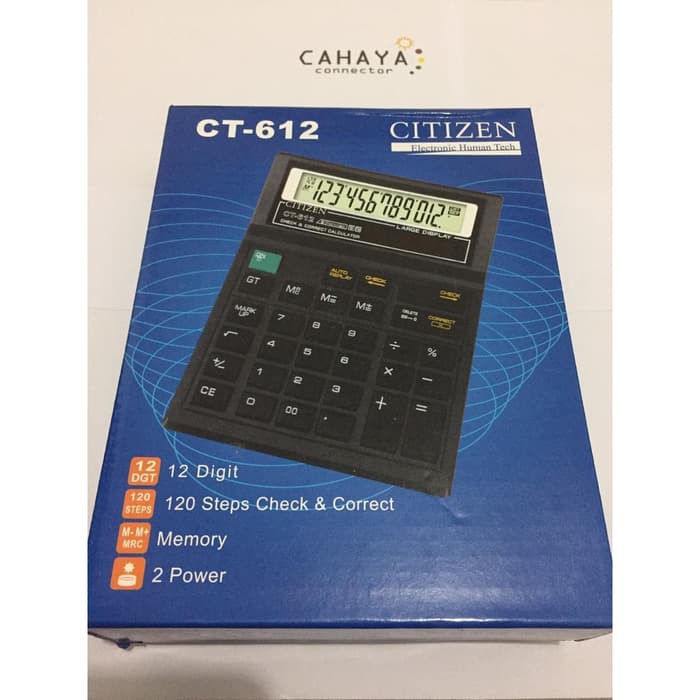 

Kalkulator CITIZEN CT 612 12 DIGIT