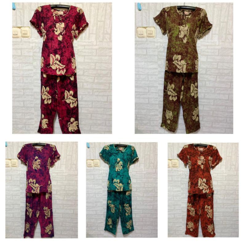 SUNAN CP / SUNAN BAJU TIDUR BATIK /BATIK SUNAN ASLI