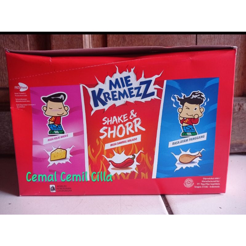 

Mie Kremez Shake & Shor Box isi 24pcs