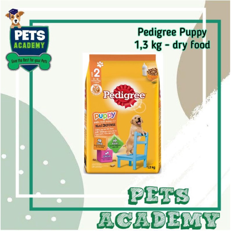 makanan kering Anjing PEDIGREE PUPPY CHICKEN DRY DOG FOOD -puppy food