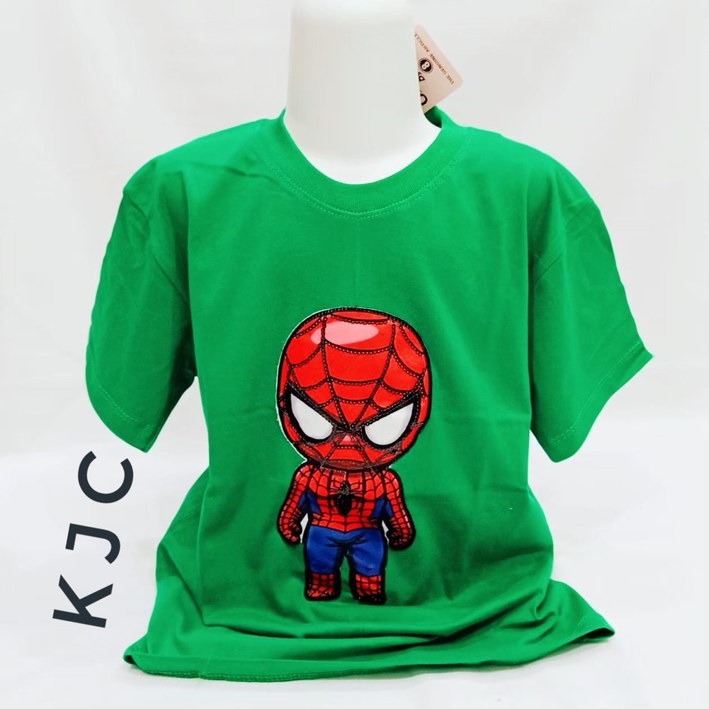 KIANJAYACOLLECTION89 - BAJU KAOS ANAK LAKI-LAKI SUPERHERO MARVEL BISA NYALA LED PALING MURAH !!!!