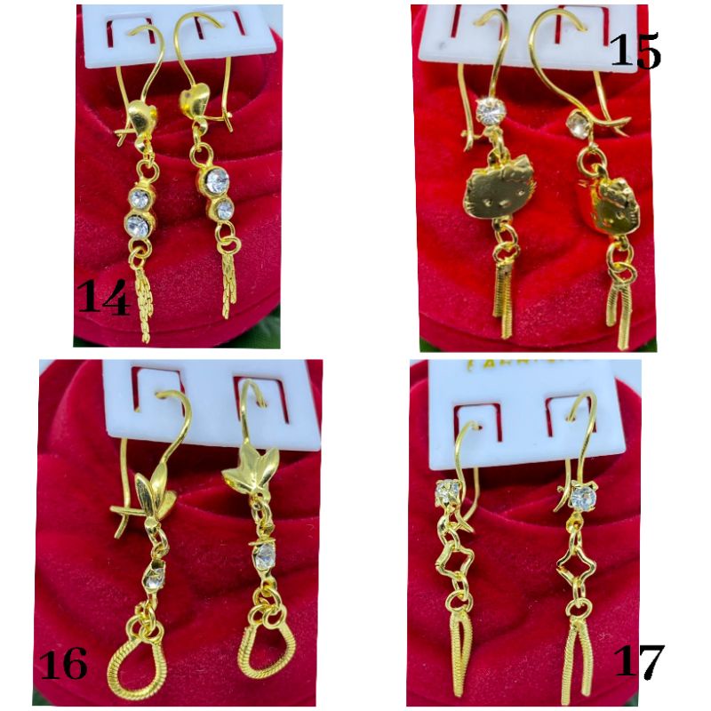 Anting xuping Lapis Emas 24k terlaris