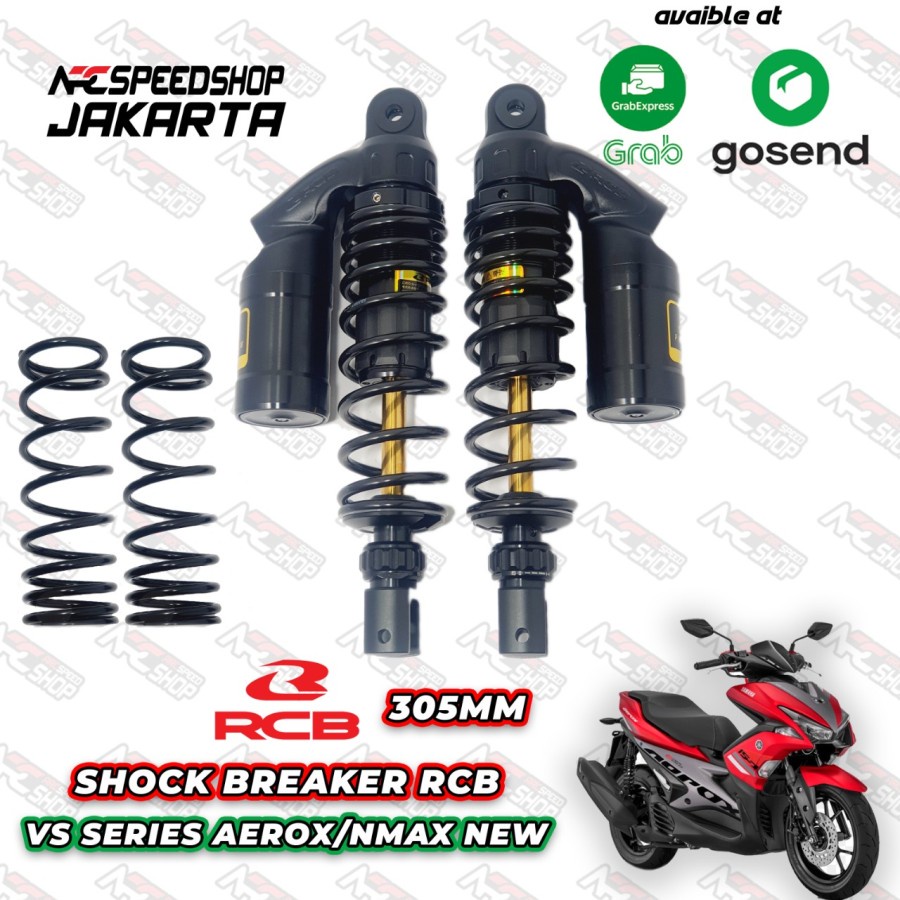 Shockbreaker RCB VS Series Yamaha Aerox 155 shock breaker aerox155