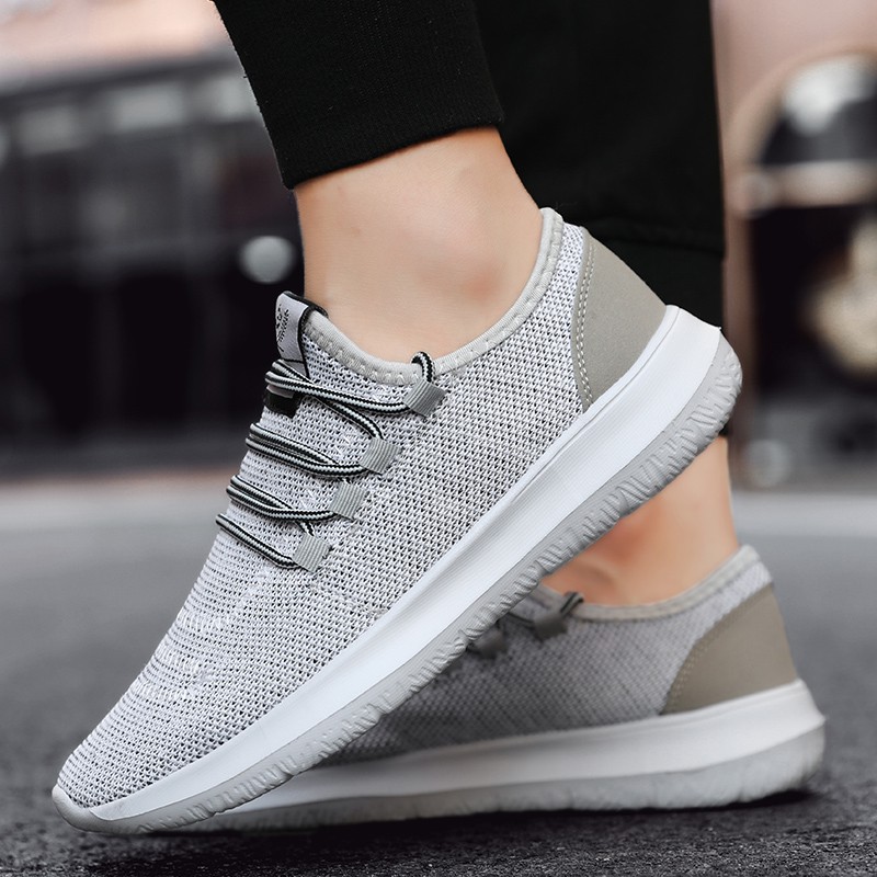 【S7 Sport】 murah bernapas lari sepatu olahraga pria musim panas promo yeezy original sepatu santai