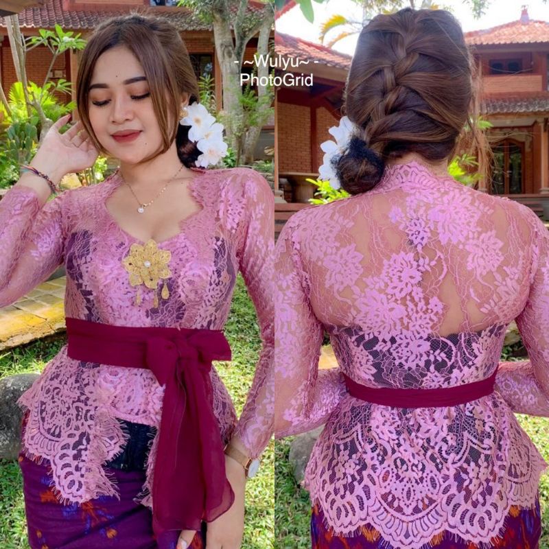 Jual [SALE] KEBAYA BALI JADI SEMIPRANCIS METALIK (ATASAN KEBAYA SAJA ...