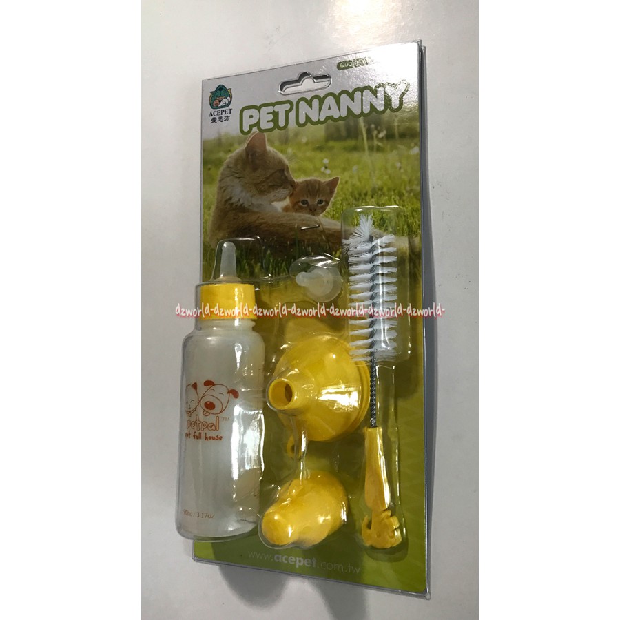 Pet Nanny Botol Susu Anjing Kucing Hewan Peliharaan Milk Botol Petnanny Milk Bottle For Dog Cats Cat