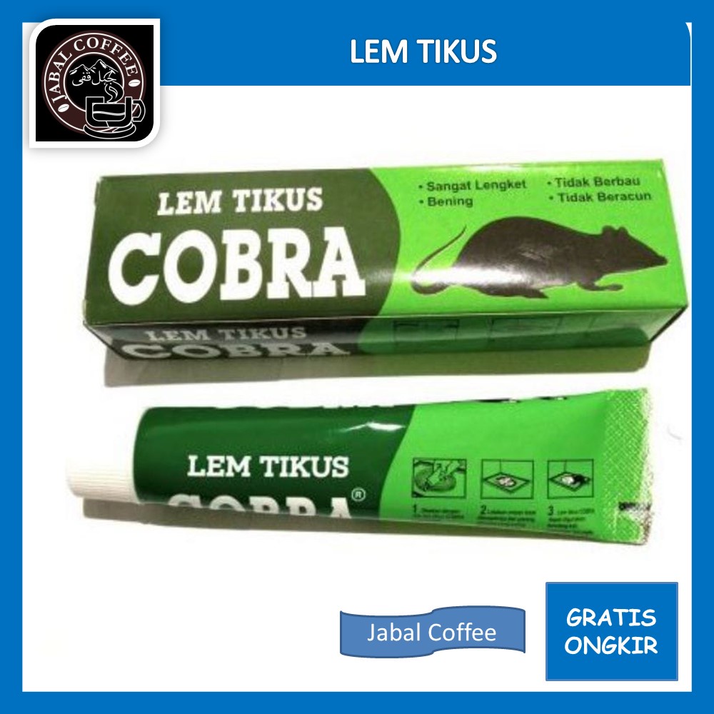 Lem Perangkap Tikus / Lem Tikus Super Lengket Cap Cobra / Lem Jebakan Hama Tikus