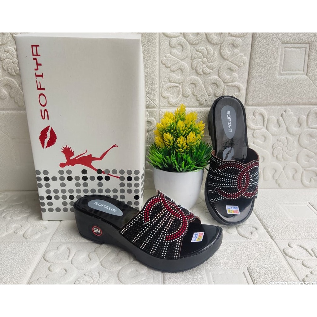 Sandal wanita /Sandal wanita Sofiya/Sandal Sofiya/Sandal Pesta/Sendal hell Wanita/Sandal Wanita Kekinian hak 5.cm-3