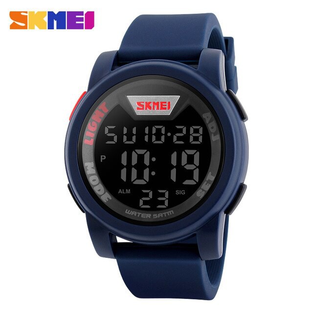 Jam Tangan Pria / SKMEI Digital 1218 Men / Jam Tangan Digital LED Original SKMEI