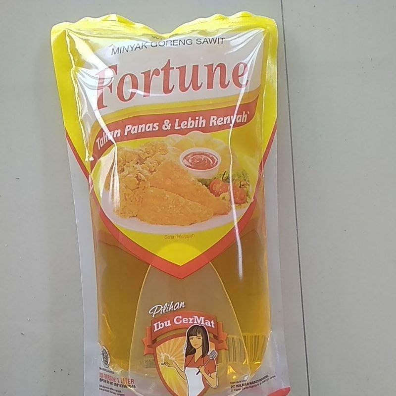 

MINYAK GORENG fortune 1 liter kemasan