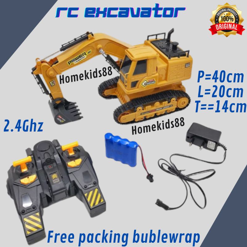 Mobil Remot Control Excavator Besar Rc Beko Rc Truck Excavator Baterai Cas Termurah