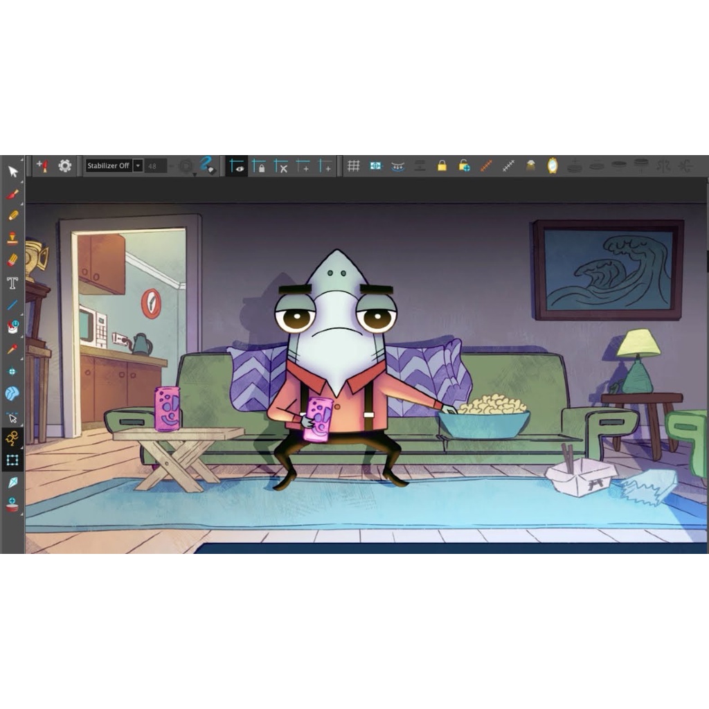 Toon Boom Harmony Premium 20 Full Version Software membuat Film animasi dan gambar 2D ataupun 3D