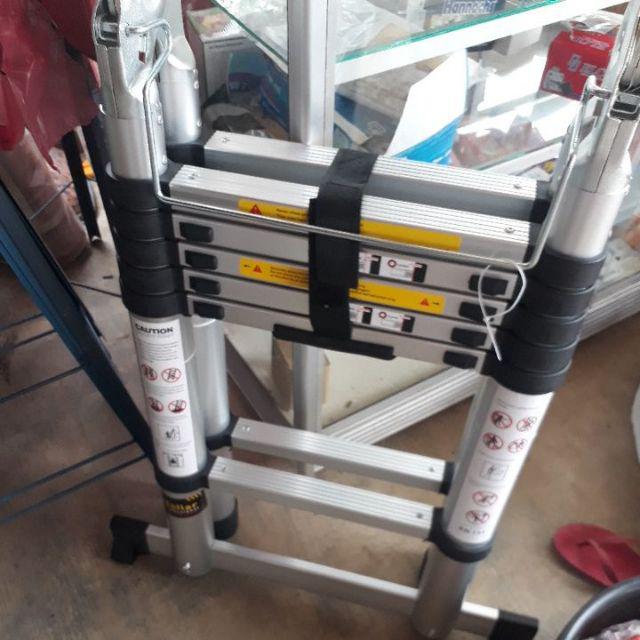 Tangga Double Teleskopik 1.9+1.9 = 3.8 M Telescopic Mollar