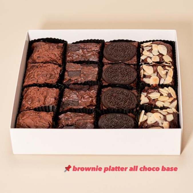 

Brownies Platter ALL CHOCO