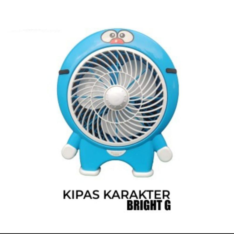 kipas angin karakter doraemon Bright G 355