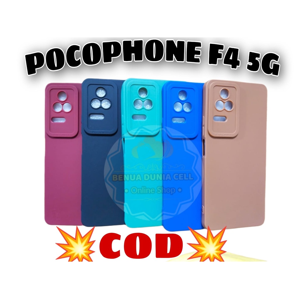 POCOPHONE F4 5G POCOPHONE F4 GT 5G SOFTCASE PRO KAMERA PC POCO F4 5G // POCO F4 GT 5G - BDC