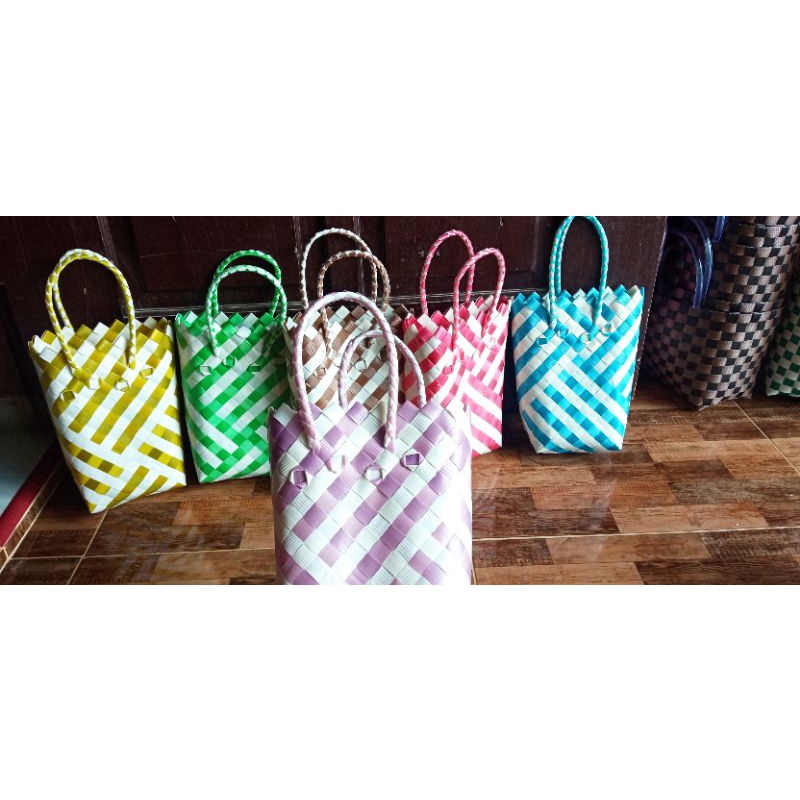 tas anyam panjang, tas murah, tas cantik, tas hampers mini