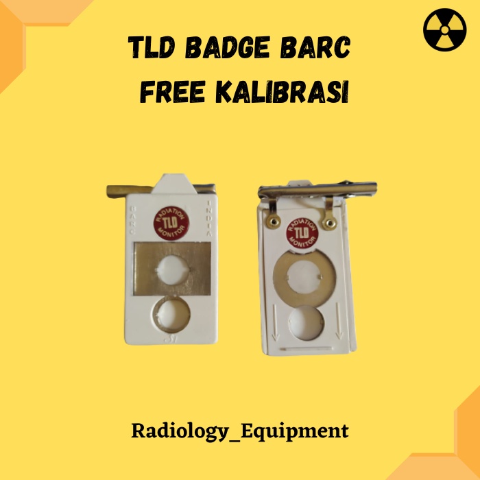 Jual TLD BADGE BARC RADIOLOGI TLD BADGE XRAY TLD PUTIH TLD RADIOLOGI ...
