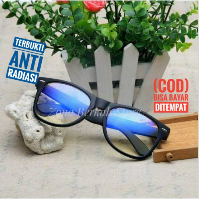 Kacamata anti radiasi wanita kacamata anti radiasi pria anti radiasi HP LAPTOP TV murah