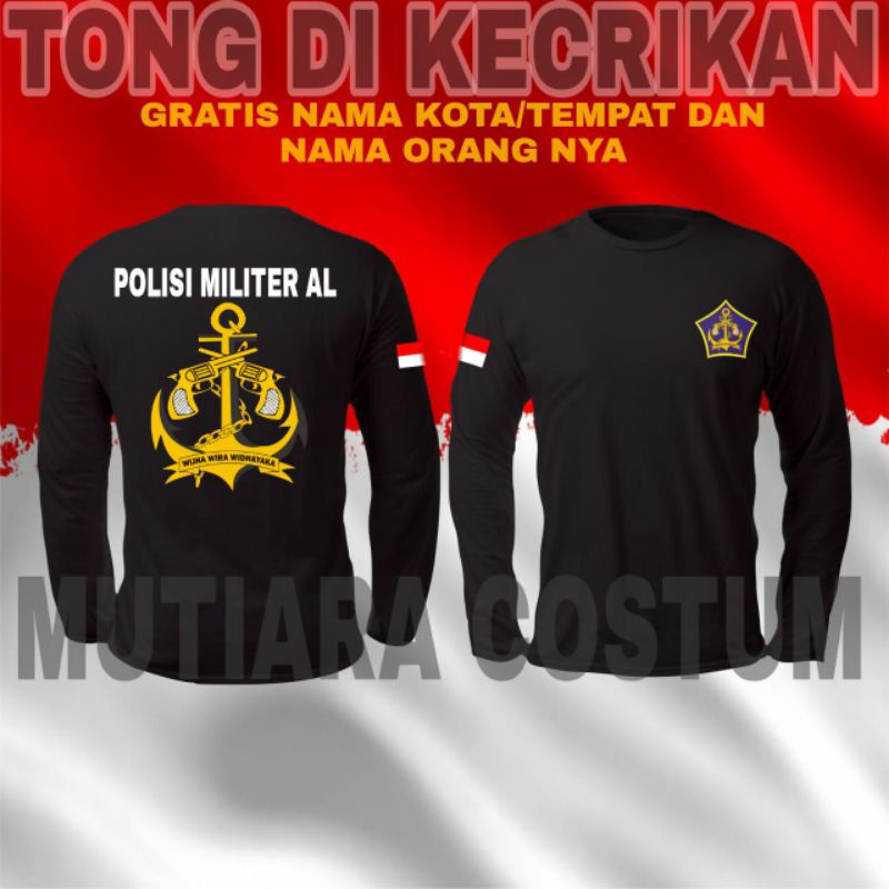 KAOS TANGAN PANJANG POLISI MILITER AL