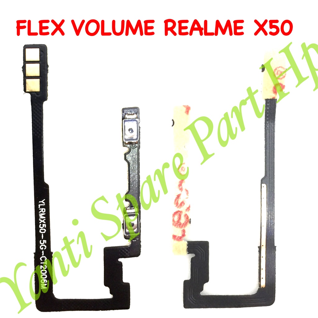 Flexible Volume Realme X50 5G Original Terlaris New