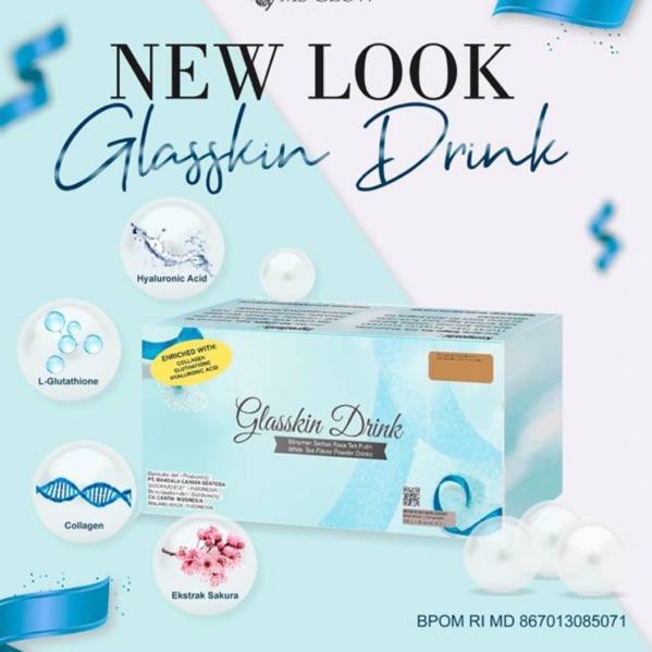 B4Z4 Beauty drink ms glow / glasskin drink / gluthation serbuk mow / whitening booster / ms black Te