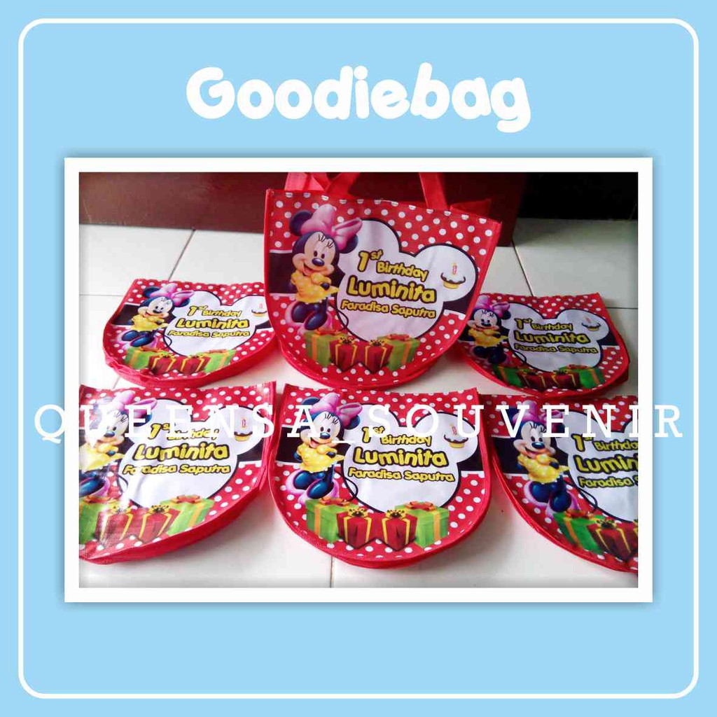 Tas tenteng ultah anak unik