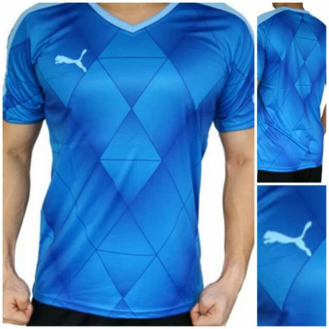 puma blue t shirt