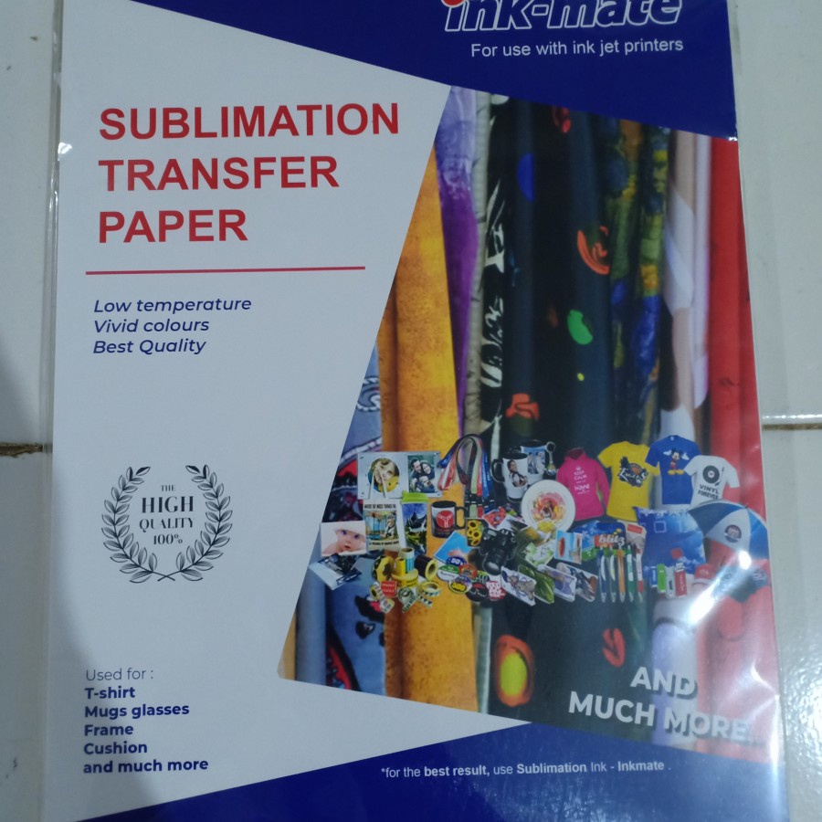 Jual Kertas Transfer Paper Sublim A4 100gr 100 Lembar Indonesia