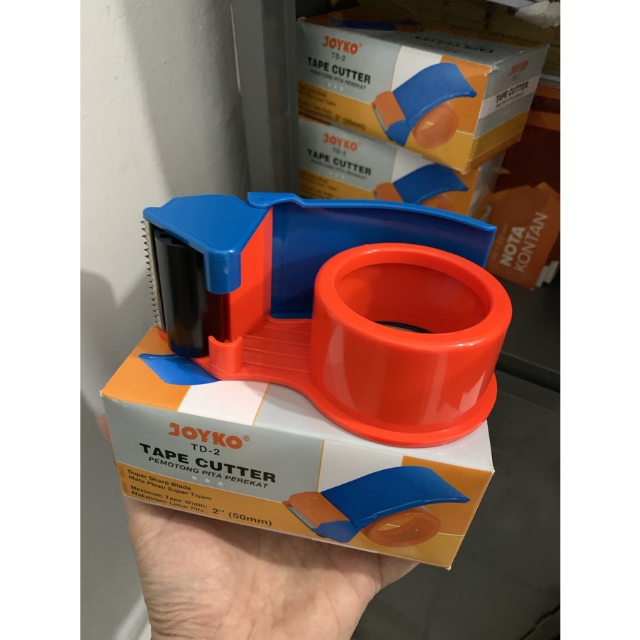 TAPE CUTTER / DISPENSER JOYKO ( Alat Pemotong LAKBAN / ISOLASI ) MURAH