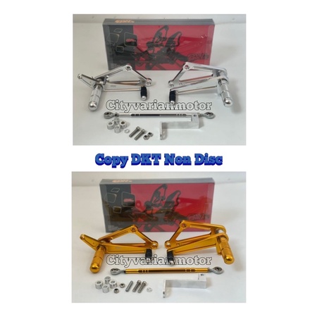 FOOT STEP FOOTSTEP UNDERBONE C0PY DKT NINJA 150R RR NINJA 150RR DISC CAKRAM BELAKANG TROMOL NON DISC