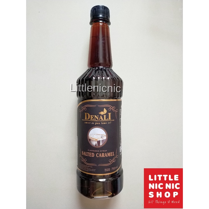 

Denali Salted Caramel Flavoured Syrup 750 ml sirup rasa minuman cafe