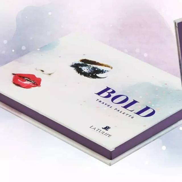 La tulipe eyeshedow travel pallete BOLD