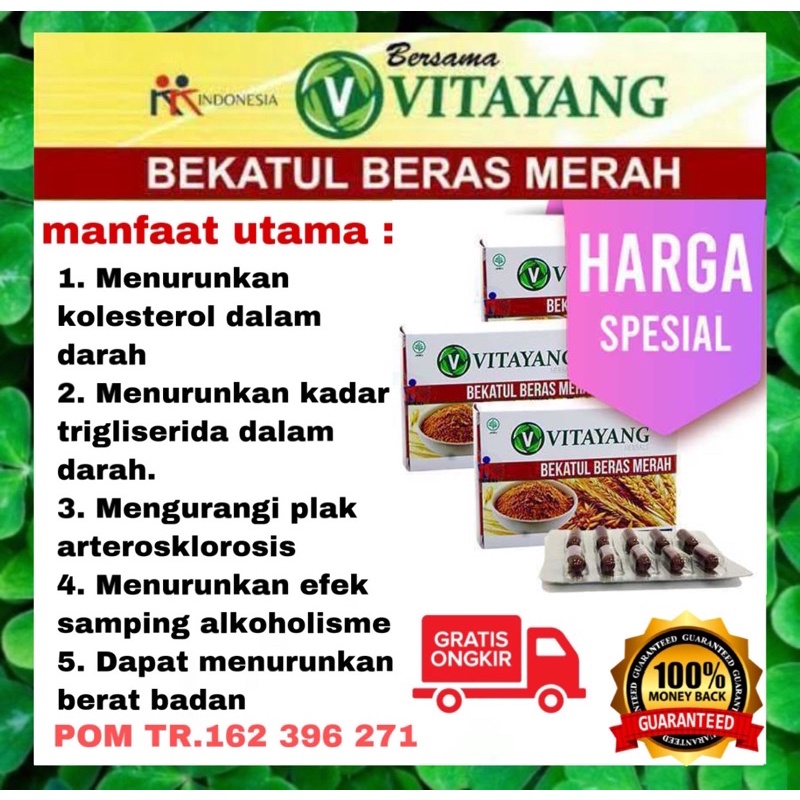 

Vitayang Bekatul Beras Merah ORIGINAL 3 Box