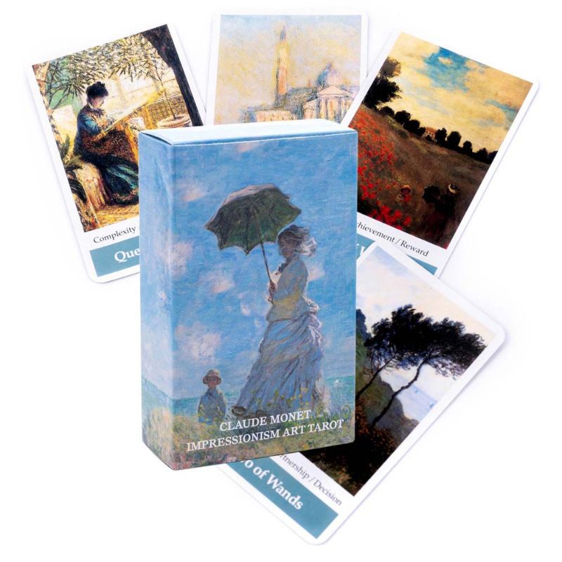 Claude Monet Impressionism Art Tarot